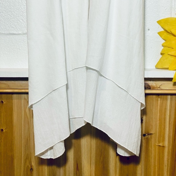 NWT Mod-o-doe Size Medium White Maxi Dress - Picture 9 of 9